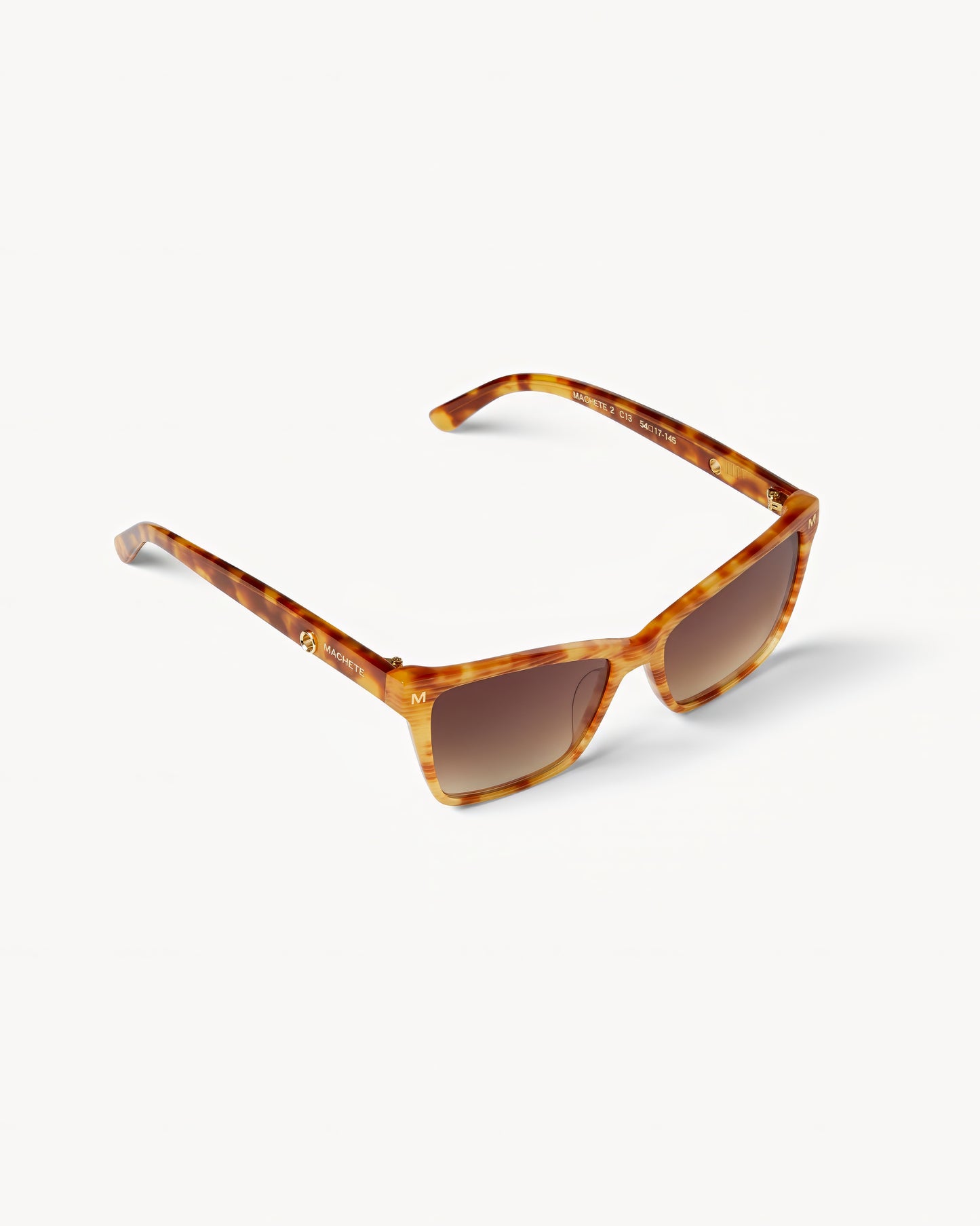 Sally Sunglasses in Light Tortoise Stripe