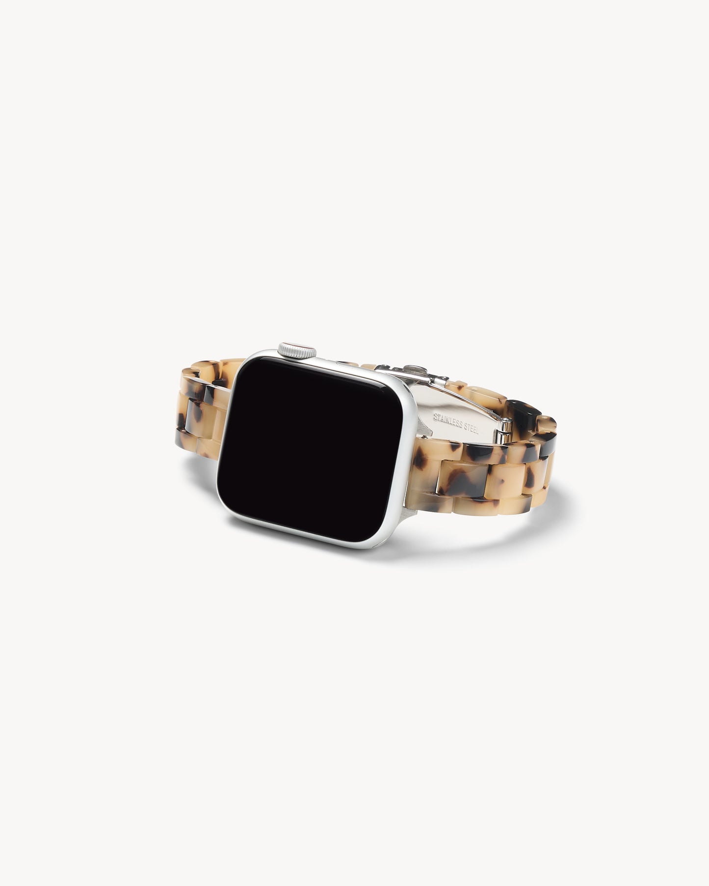 Skinny Apple Watch Band in Blonde Tortoise