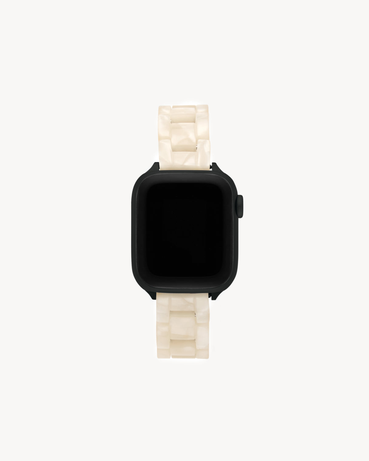 Skinny Apple Watch Band in White Shell