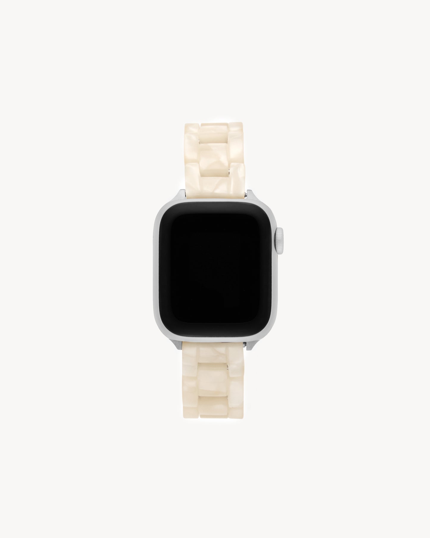 Skinny Apple Watch Band in White Shell