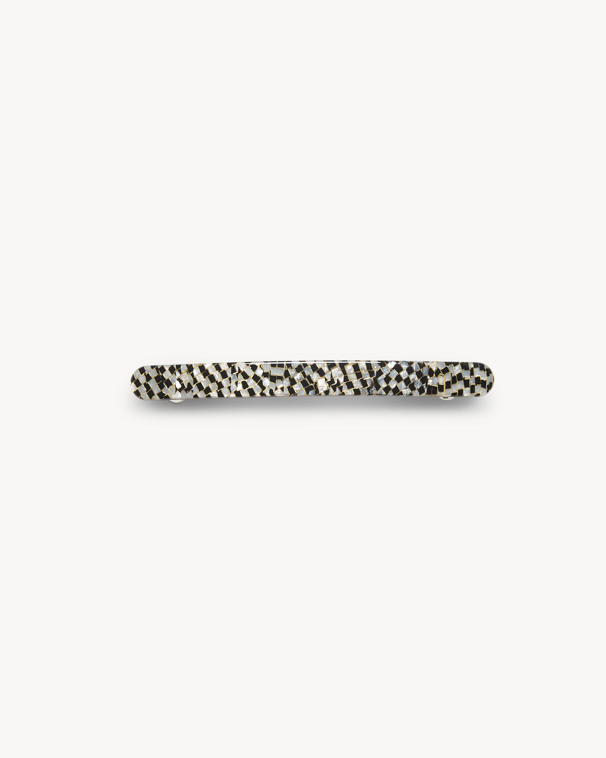 Slim Paris Barrette in Perle Noir