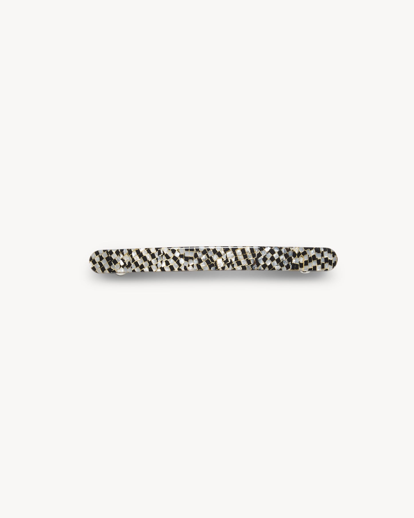 Slim Paris Barrette in Perle Noir