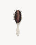 Travel Hair Brush in White Shell