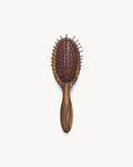 Travel Detangling Hair Brush in Tiger's Eye