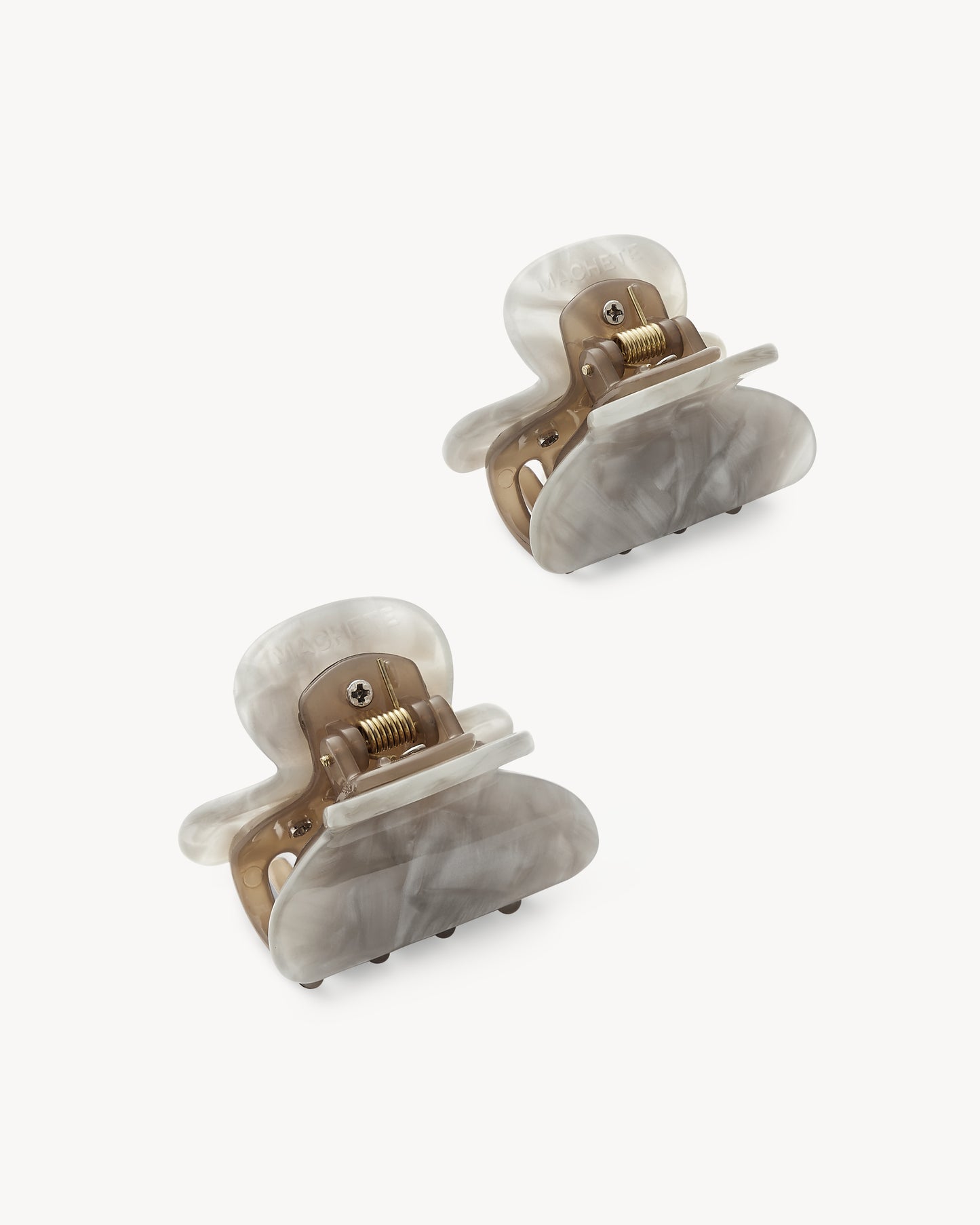 Twin Heirloom Claws in Grey Shell