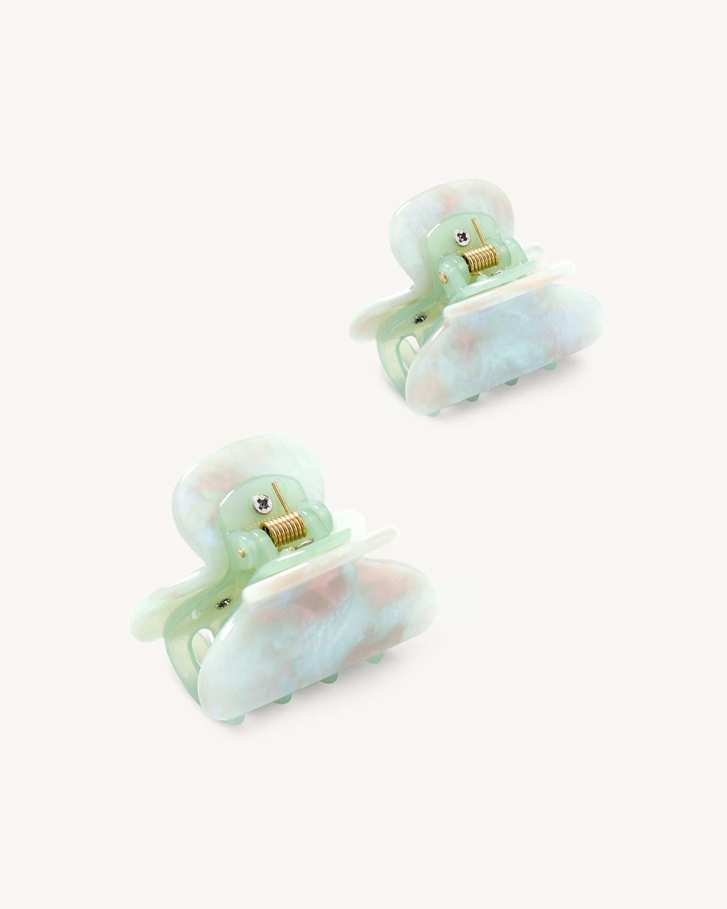 Twin Heirloom Claws in Astral Mint