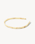 Ultralight Thin Headband in Crème