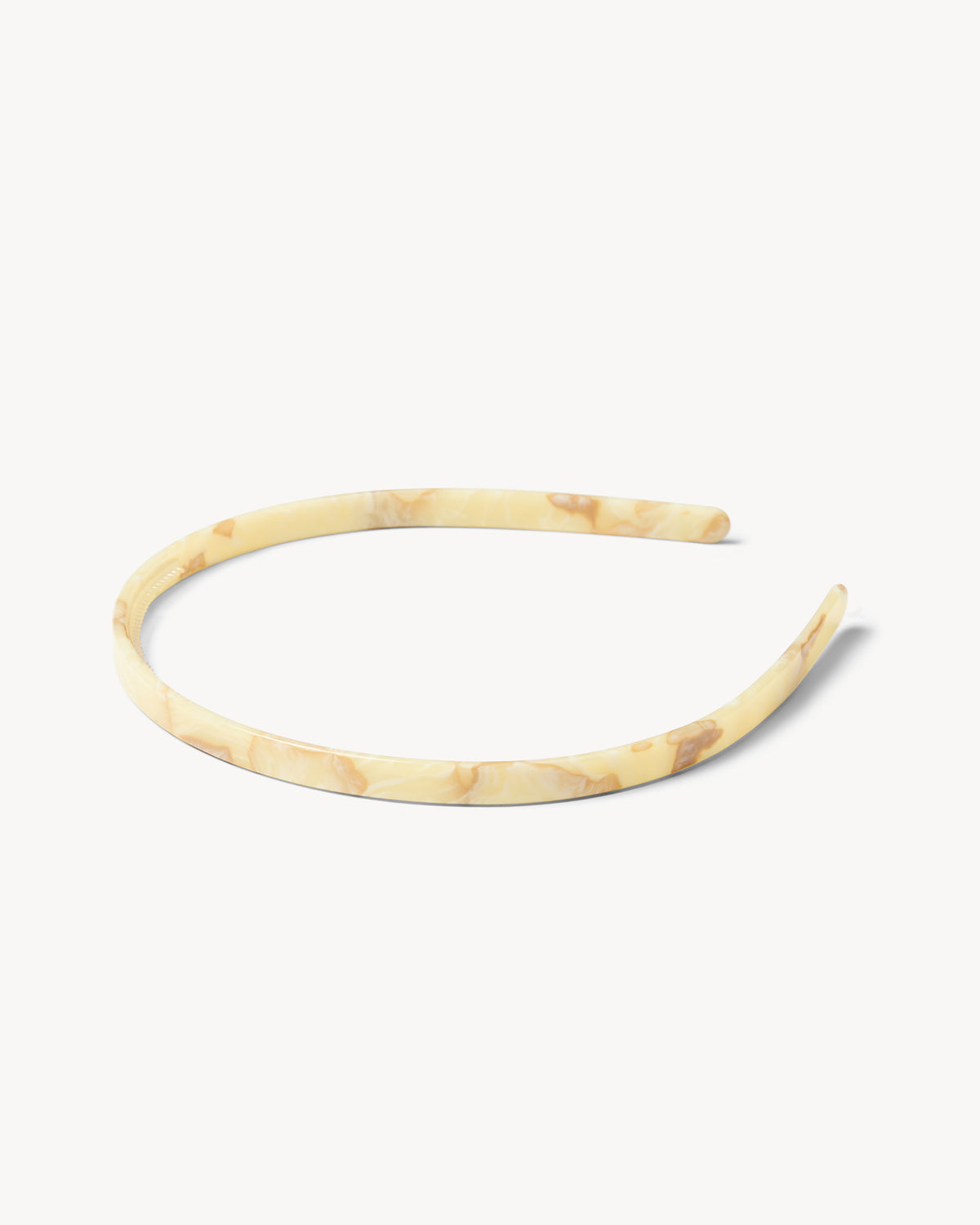 Ultralight Thin Headband in Crème