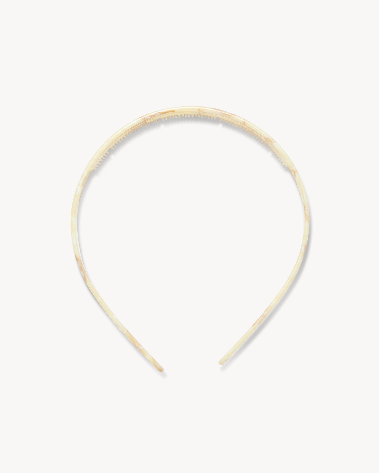 Ultralight Thin Headband in Crème