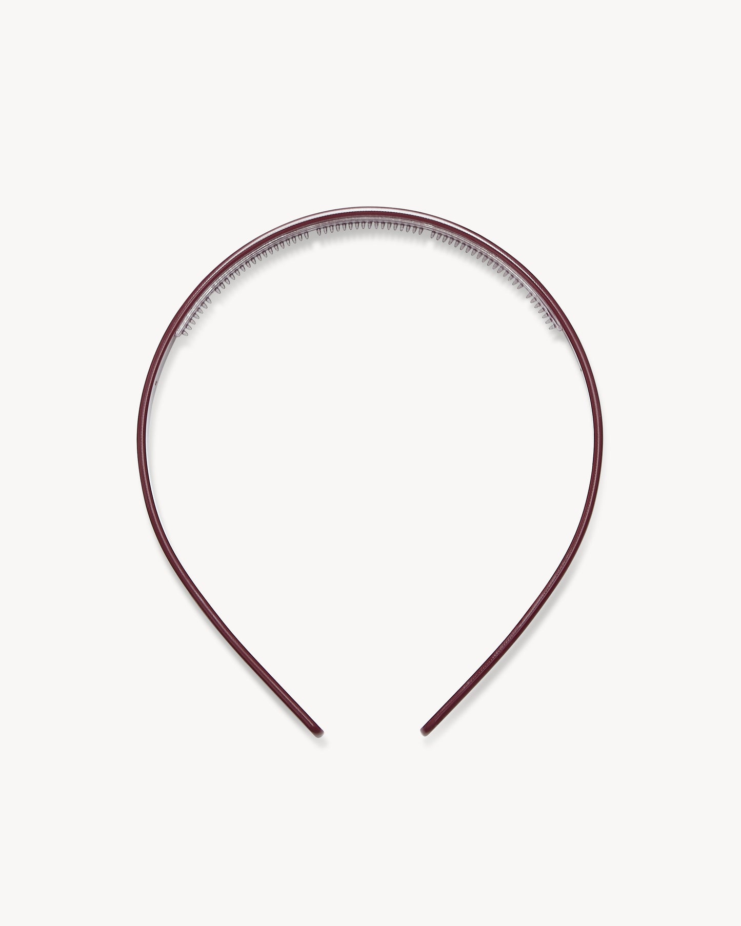 Ultralight Thin Headband in Oxblood
