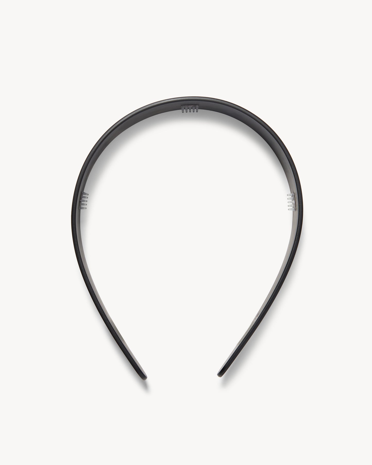 Wide Headband in Black Matte