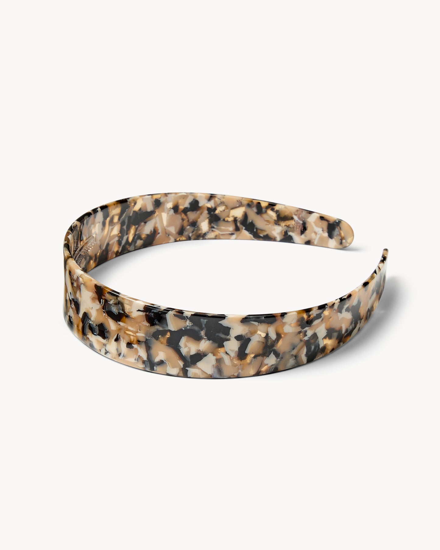 Wide Headband in Abalone