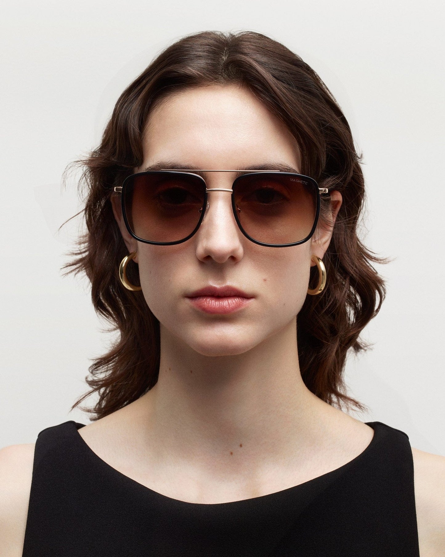 Amelia Sunglasses in Blonde Tortoise - MACHETE