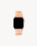 Apple Watch Band in Apricot Shell Checker