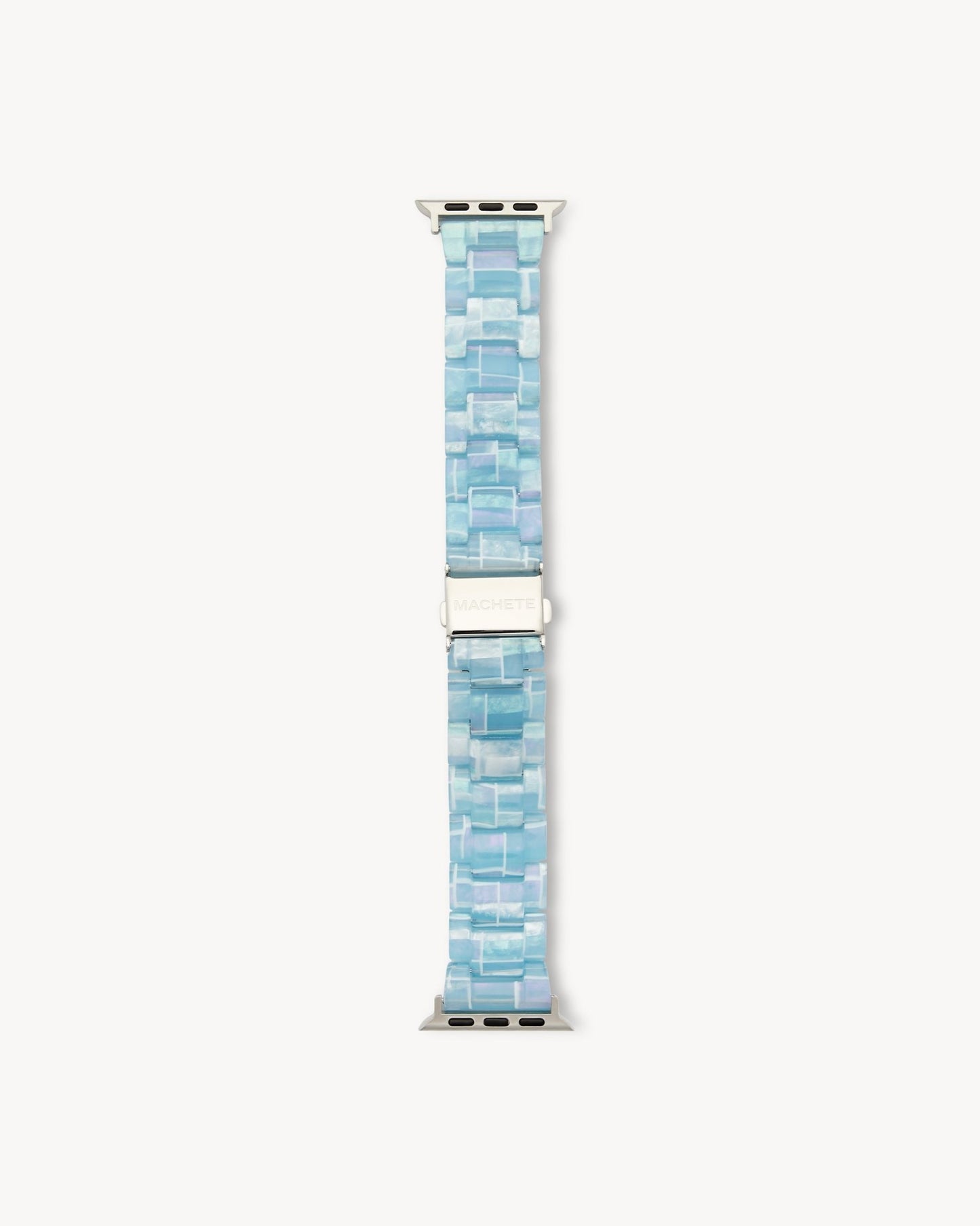 Apple Watch Band in Blue Shell Checker - MACHETE