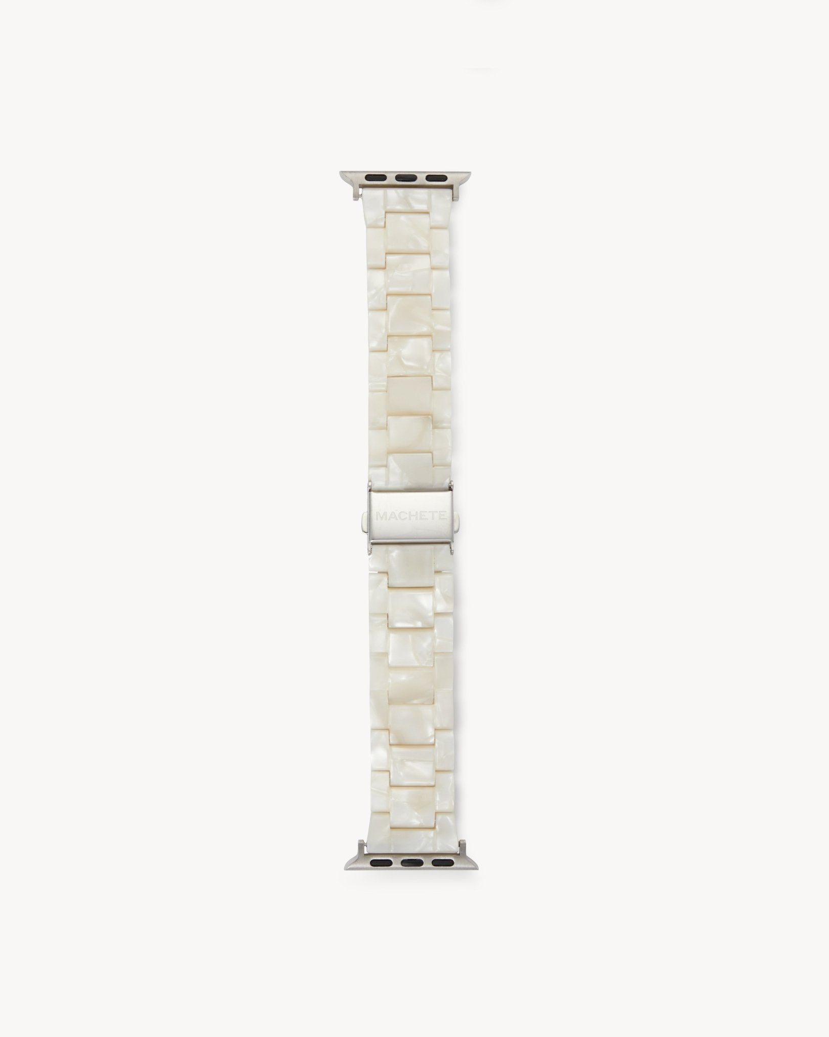 Apple Watch Band in White Shell - MACHETE