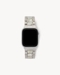 Boyfriend Apple Watch Band in Silver / Grey Shell