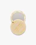 Circle Mirror in Citrine