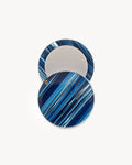 Circle Mirror in Indigo