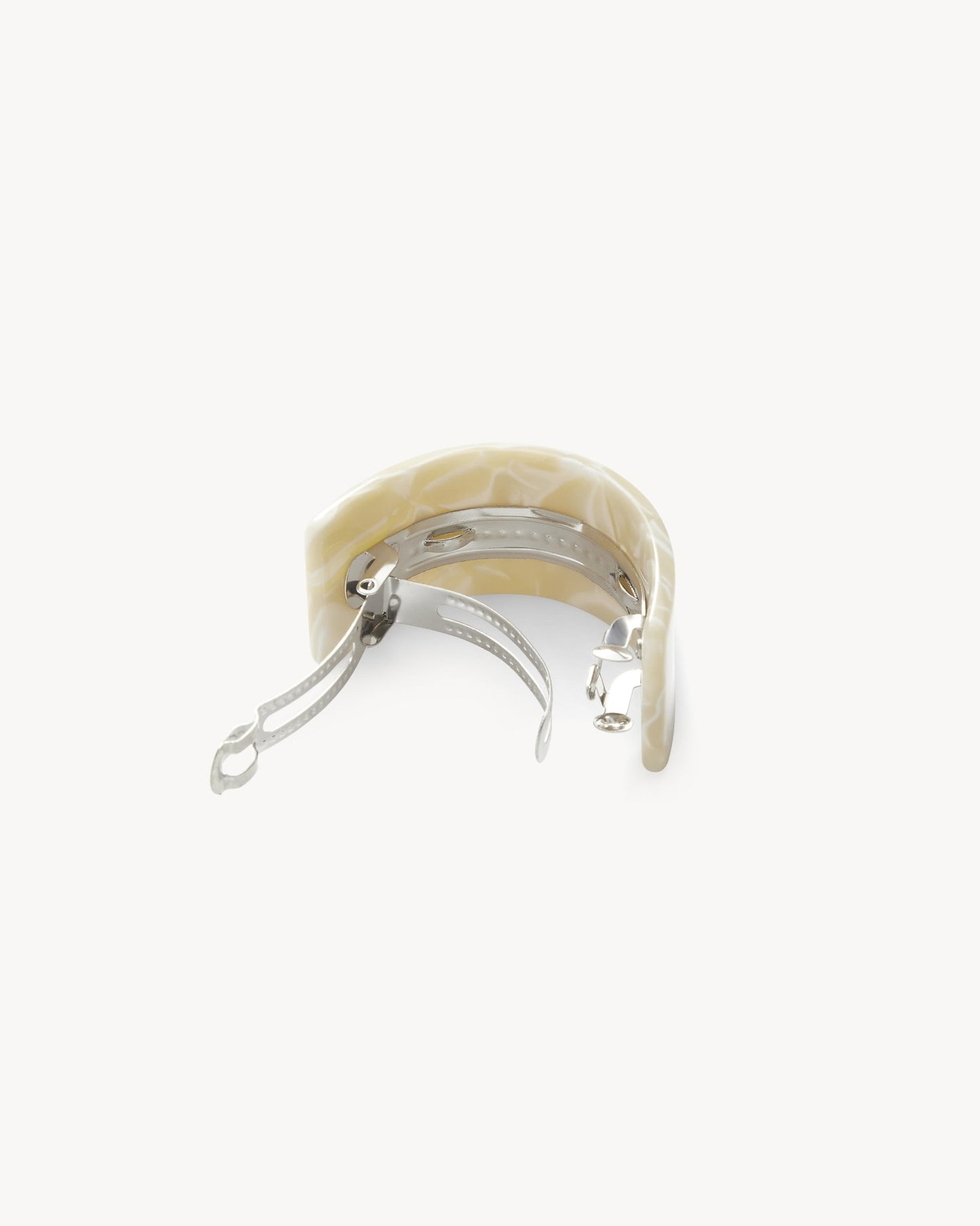 French Pony Barrette in Ivory - MACHETE