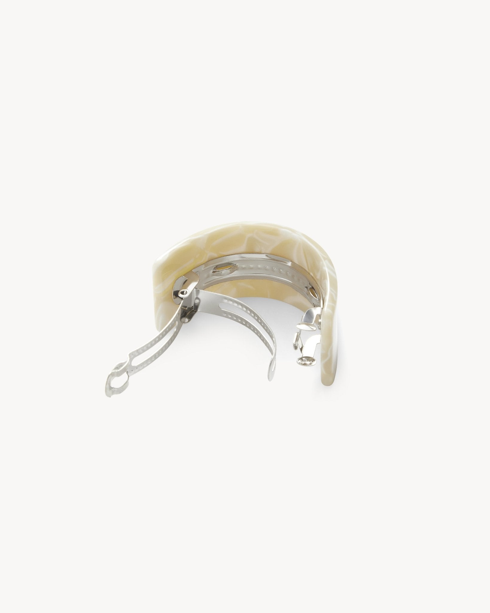 French Pony Barrette in Ivory - MACHETE