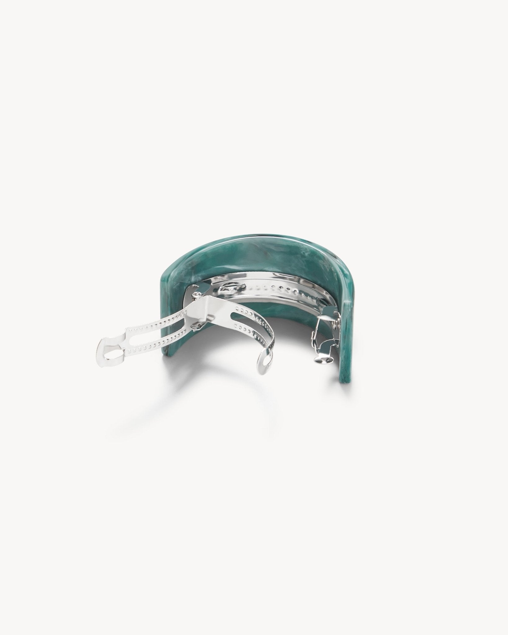 French Pony Barrette in Jadeite - MACHETE