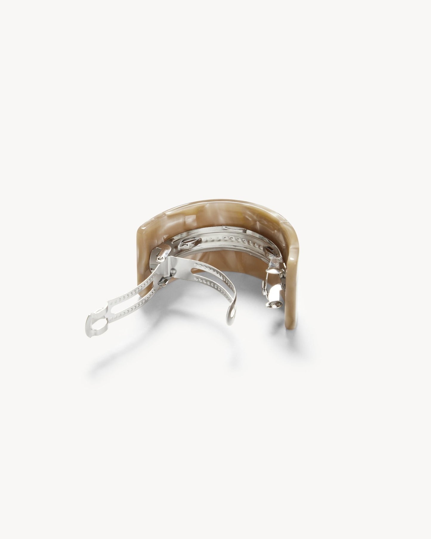French Pony Barrette in Sand Shell - MACHETE