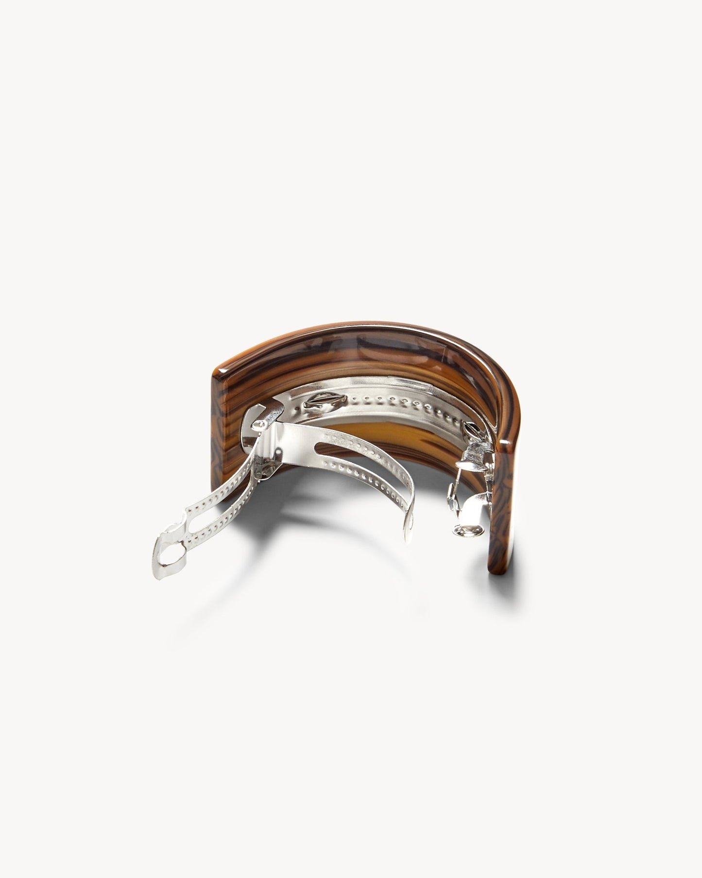 French Pony Barrette in Tiger’s Eye - MACHETE
