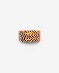 French Pony Barrette in Tortoise Checker