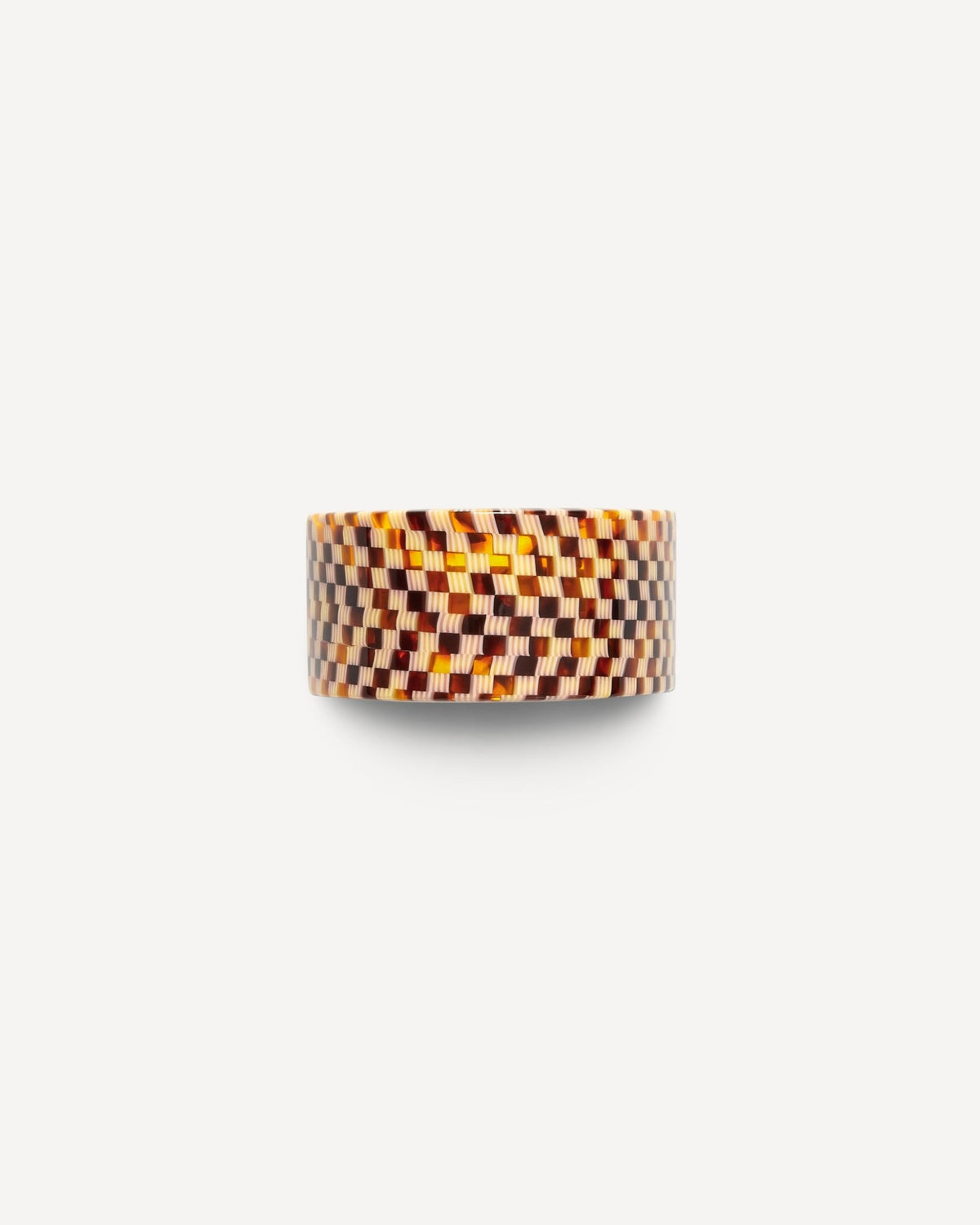 French Pony Barrette in Tortoise Checker - MACHETE