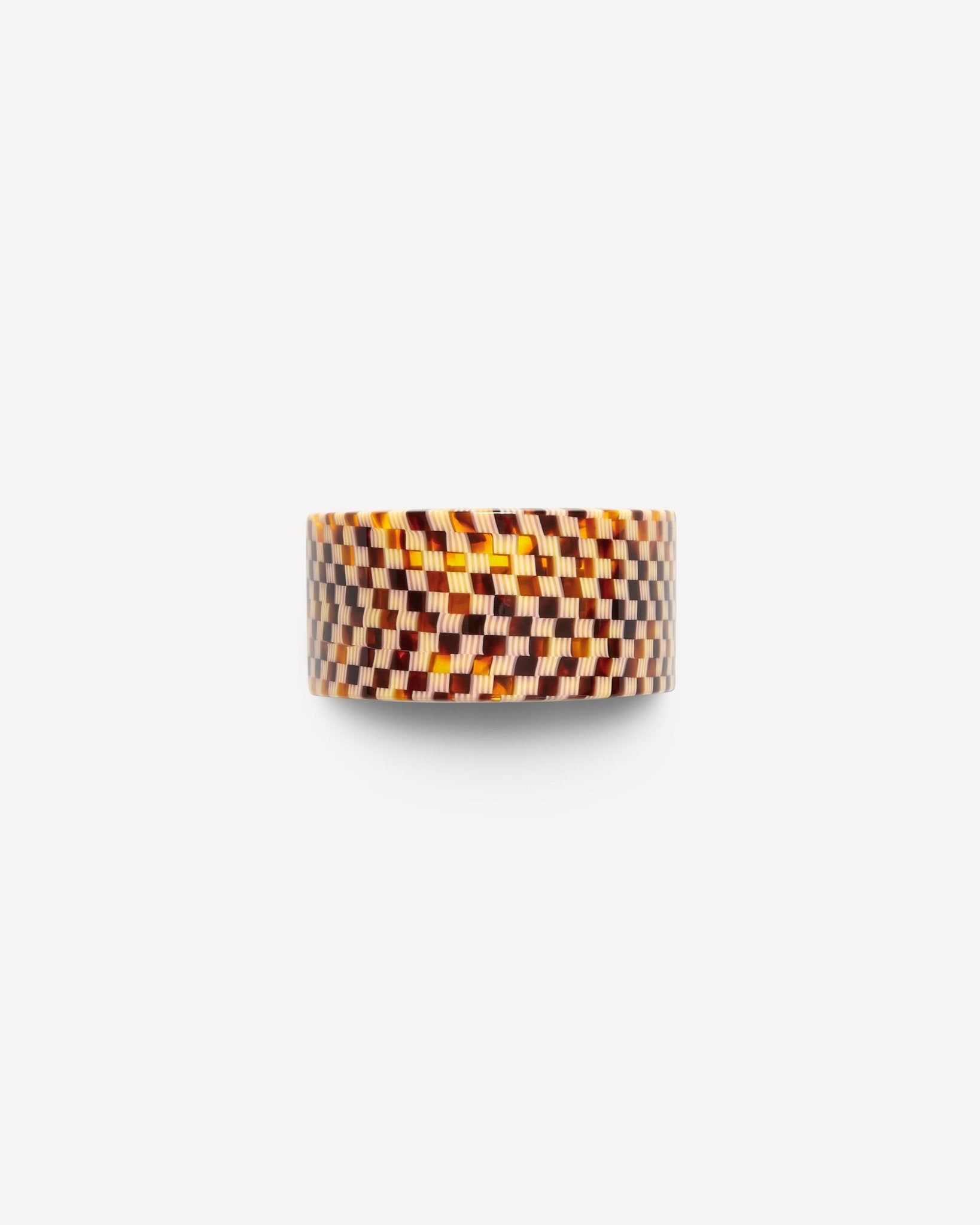 French Pony Barrette in Tortoise Checker - MACHETE