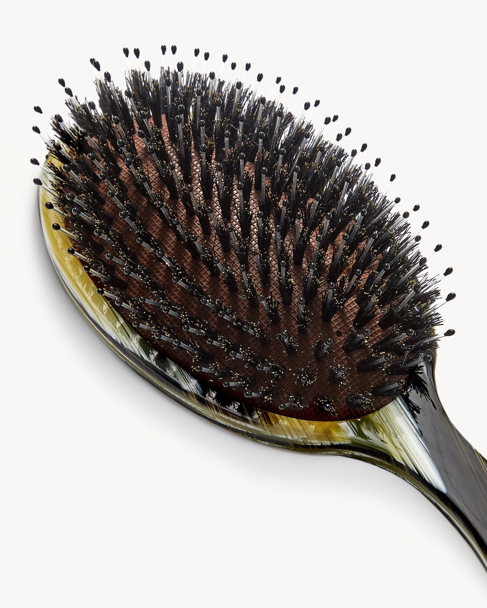 Grande Hair Brush in Horn - MACHETE