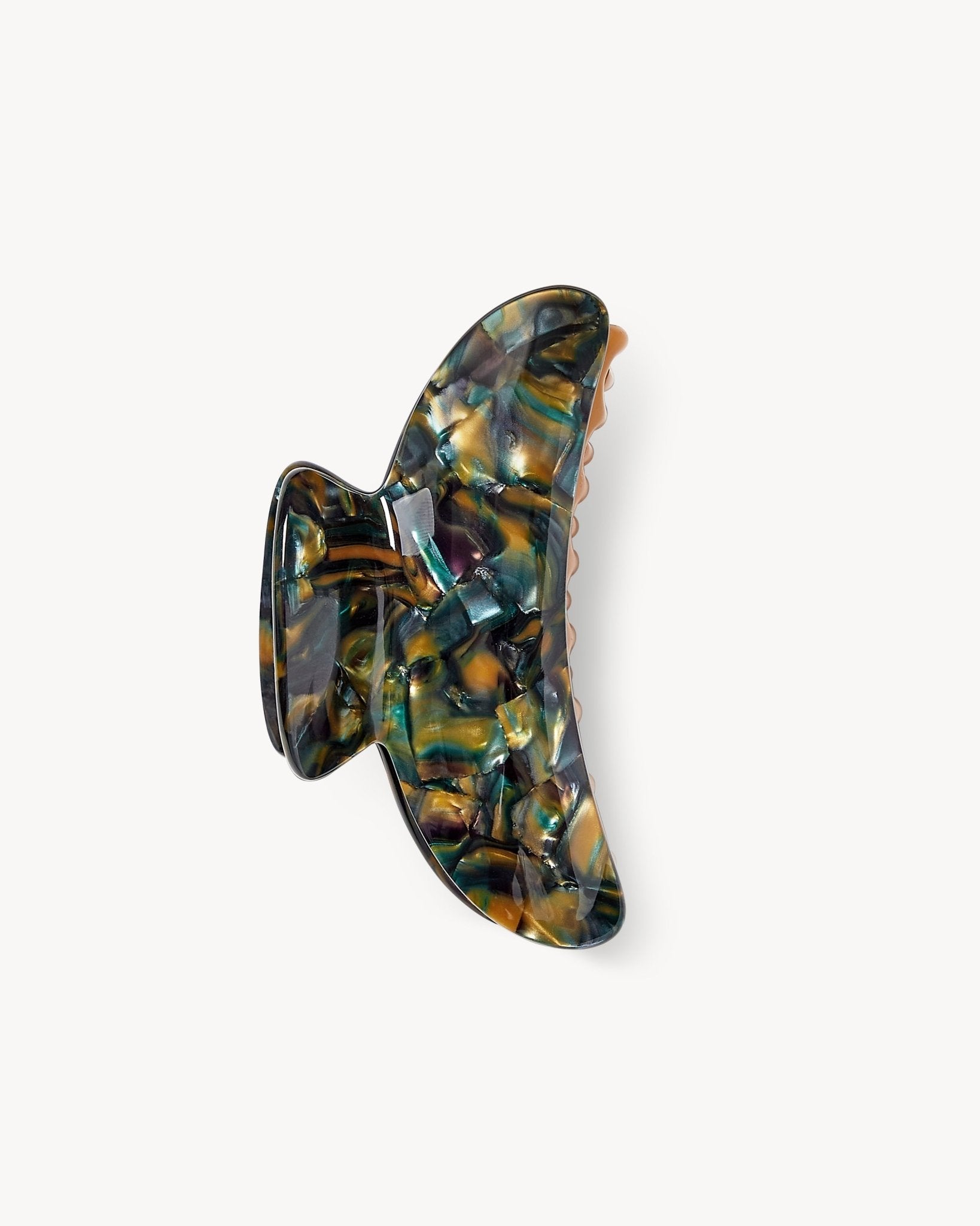 Grande Heirloom Claw in Green Tortoise - MACHETE