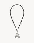 Grande Monogram Necklace in Silver