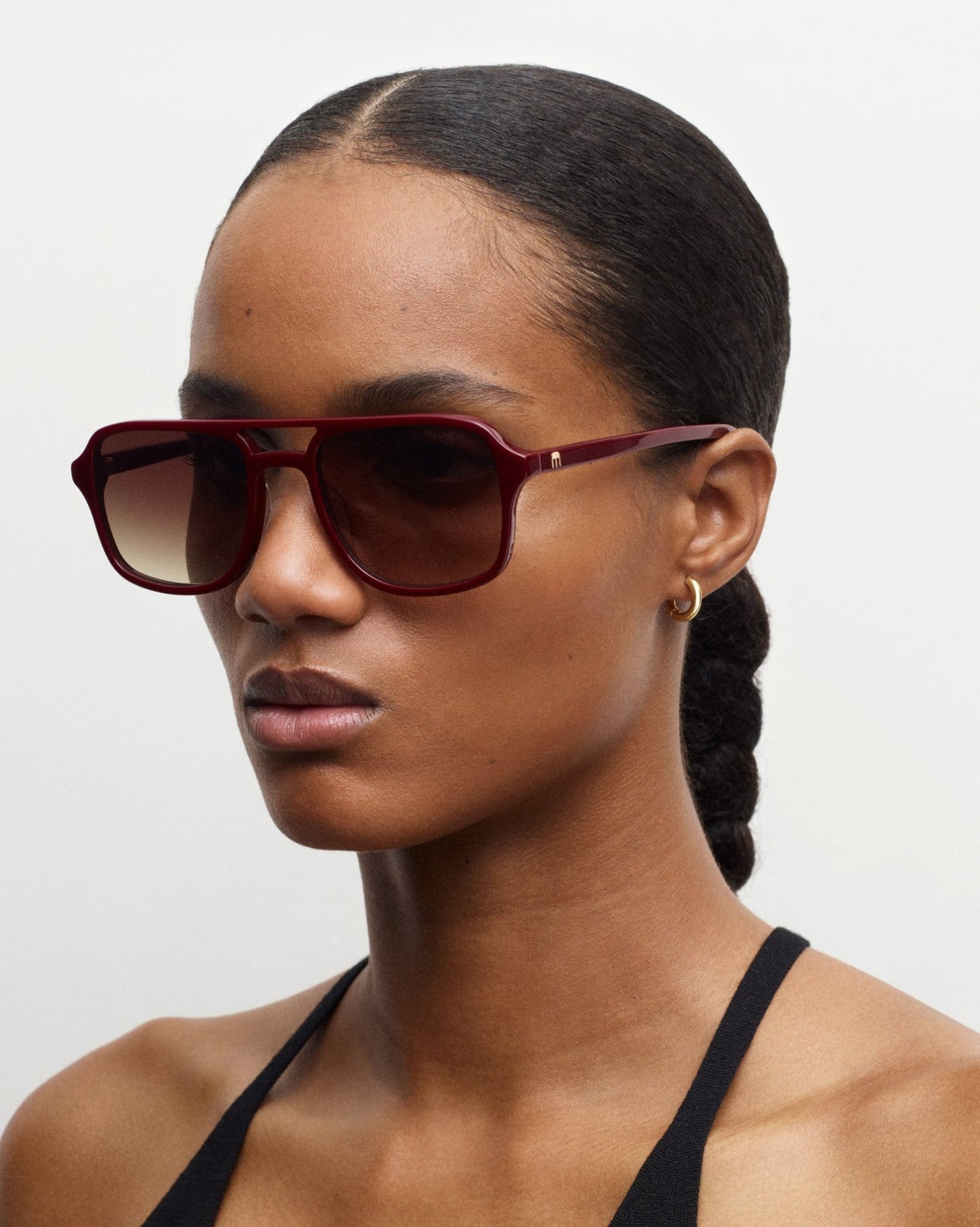 Jane Sunglasses in Oxblood - MACHETE
