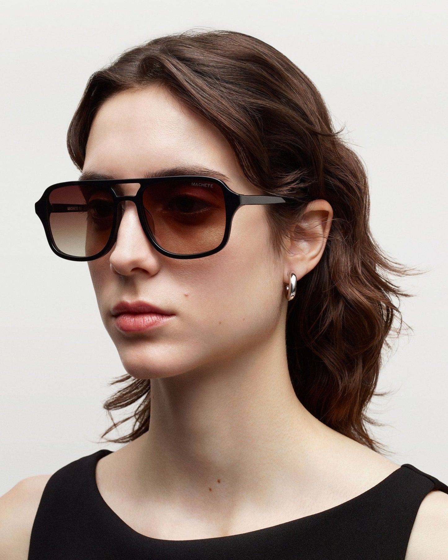 Jane Sunglasses in White - MACHETE