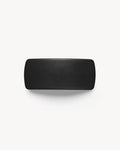 Jumbo Box Barrette in Black Matte