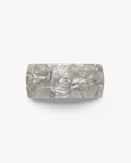 Jumbo Box Barrette in Grey Shell
