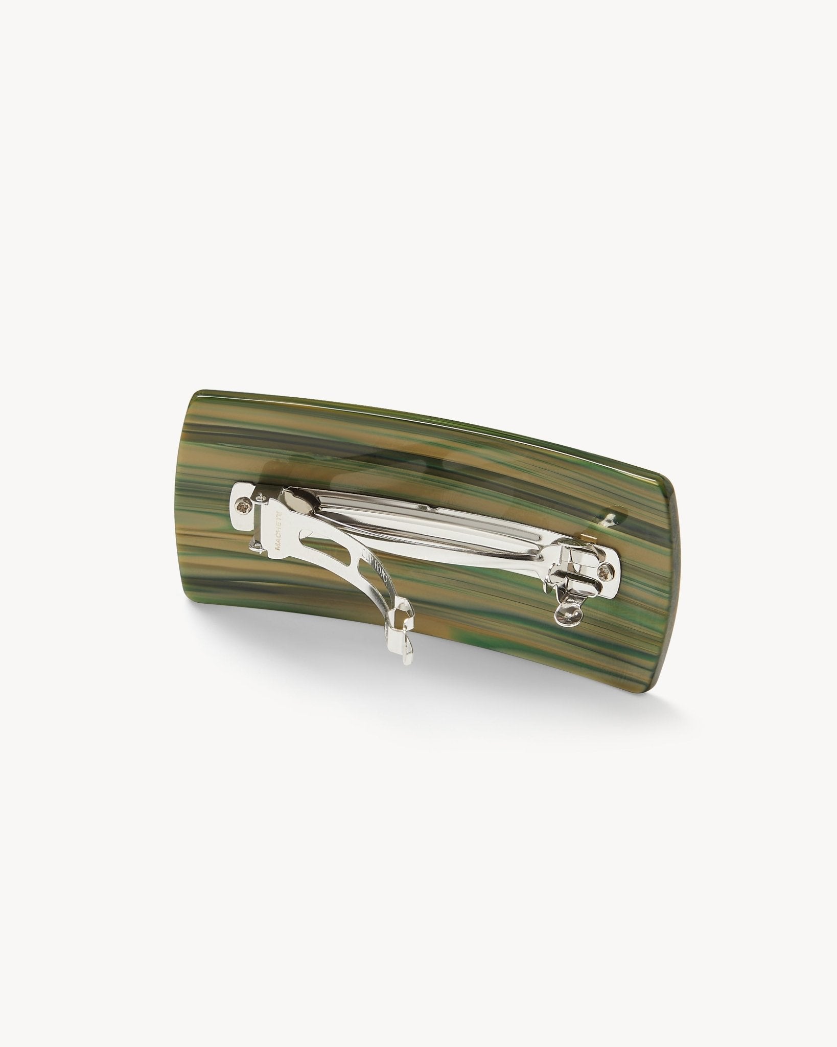 Jumbo Box Barrette in Meadow - MACHETE