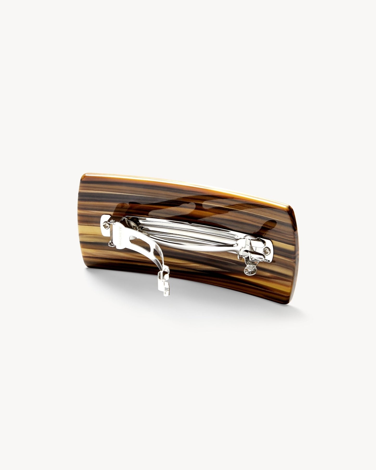 Jumbo Box Barrette in Tiger’s Eye - MACHETE