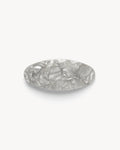 Jumbo Oval Barrette in Grey Shell