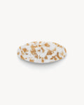 Jumbo Oval Barrette in Taupe Shell