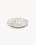 Jumbo Oval Barrette in White Shell
