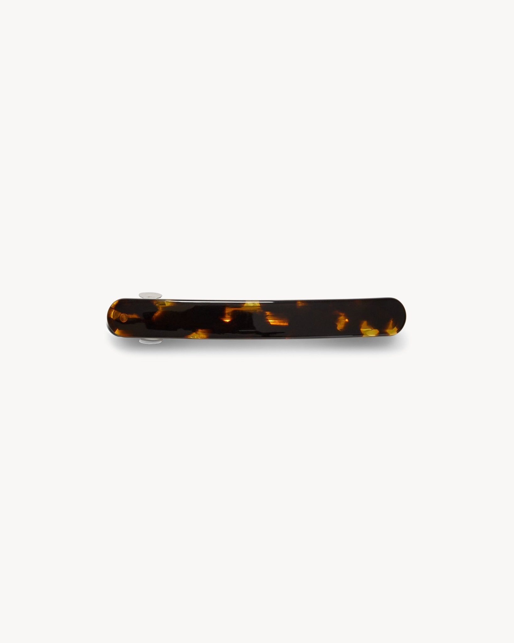 Midi Paris Barrette in Dark Tortoise - MACHETE