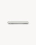 Midi Paris Barrette in White Matte
