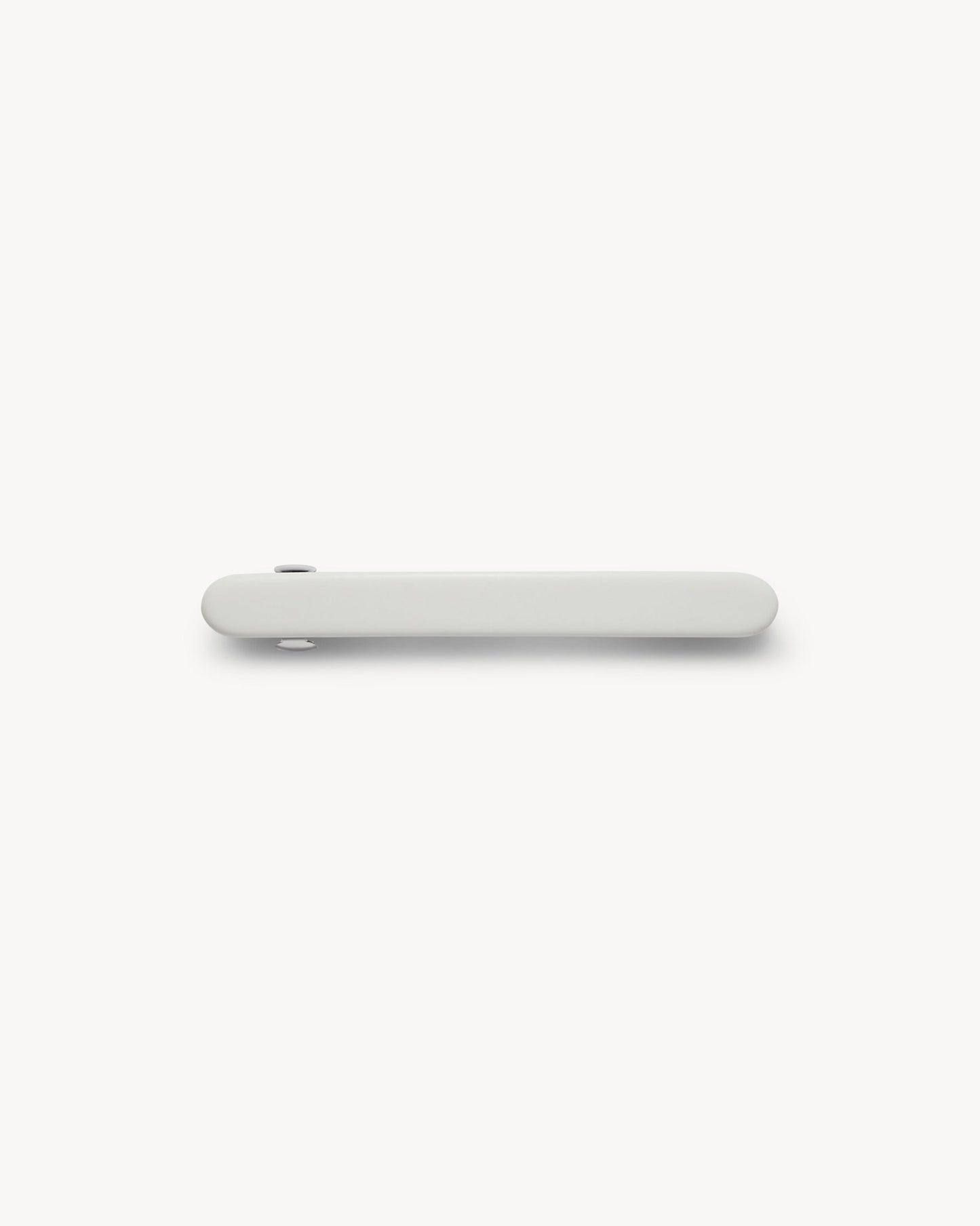 Midi Paris Barrette in White Matte - MACHETE