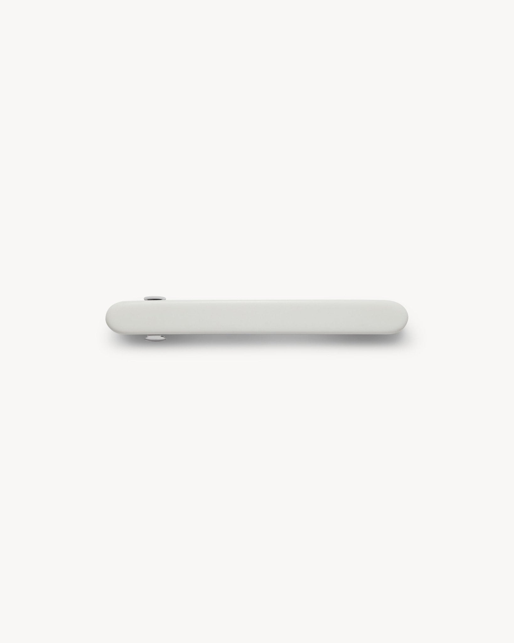 Midi Paris Barrette in White Matte - MACHETE