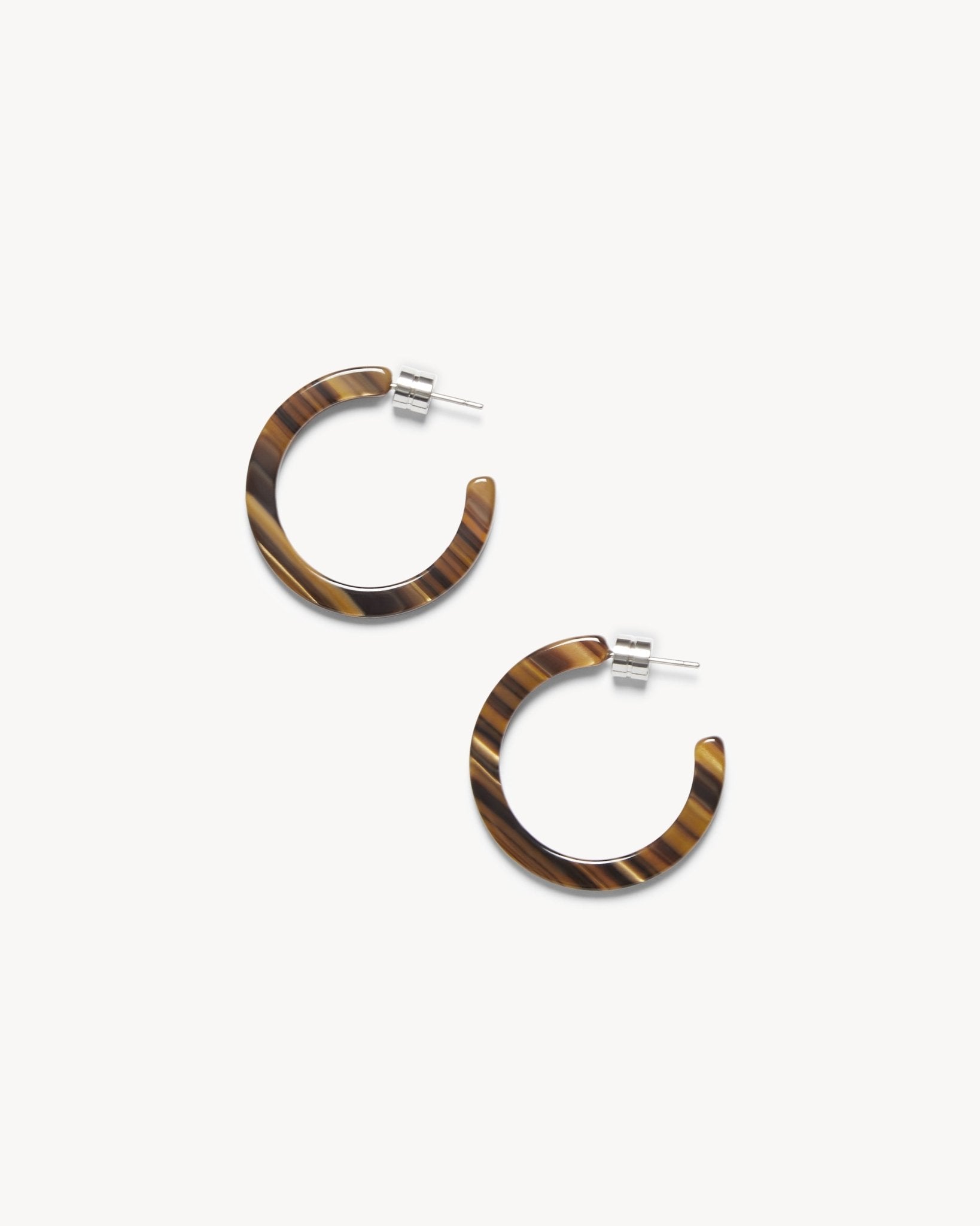Mini Hoops in Tiger's Eye - MACHETE
