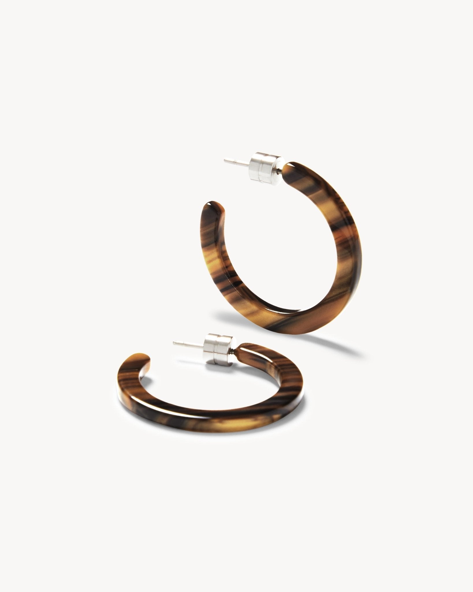 Mini Hoops in Tiger's Eye - MACHETE