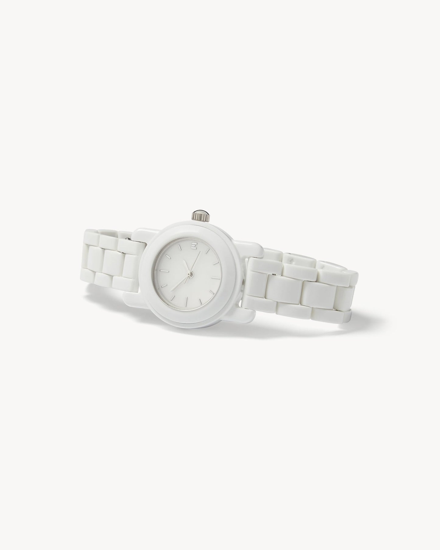Mini Mono Watch in White - MACHETE